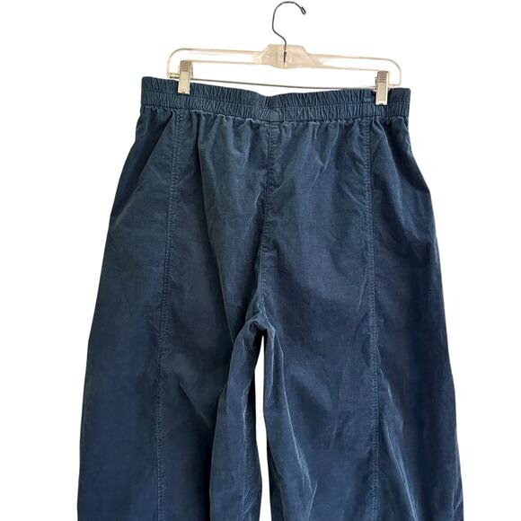 Oska Neeptu Navy Blue Micro Corduroy Barrel Leg Pant Sz 3 (sz 10-12) 10210710056 - Picture 5 of 7